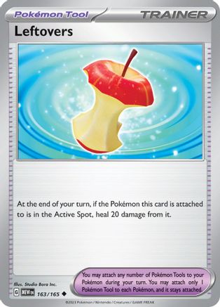Leftovers 163 - SV Scarlet and Violet 151 Reverse Holofoil