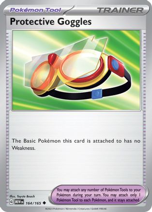 Protective Goggles 164 - SV Scarlet and Violet 151 Reverse Holofoil