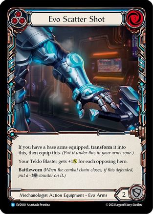 Evo Scatter Shot (EVO040) - Bright Lights Cold Foil