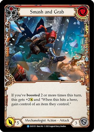 Smash and Grab (EVO155) - Bright Lights Rainbow Foil