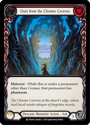 Dust from the Chrome Caverns (EVO246) - Bright Lights Rainbow Foil
