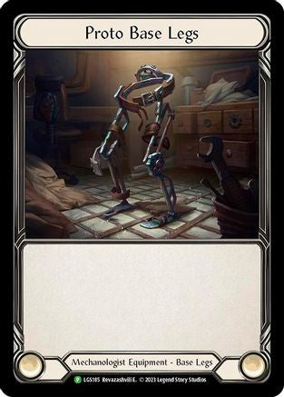 Proto Base Legs - LGS185 (LGS185) - Flesh and Blood: Promo Cards Cold Foil