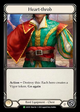 Heart-throb - LGS214 (LGS14) - Flesh and Blood: Promo Cards Rainbow Foil