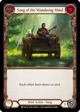 Song of the Wandering Mind - LGS221 (LGS221) - Flesh and Blood: Promo Cards Rainbow Foil