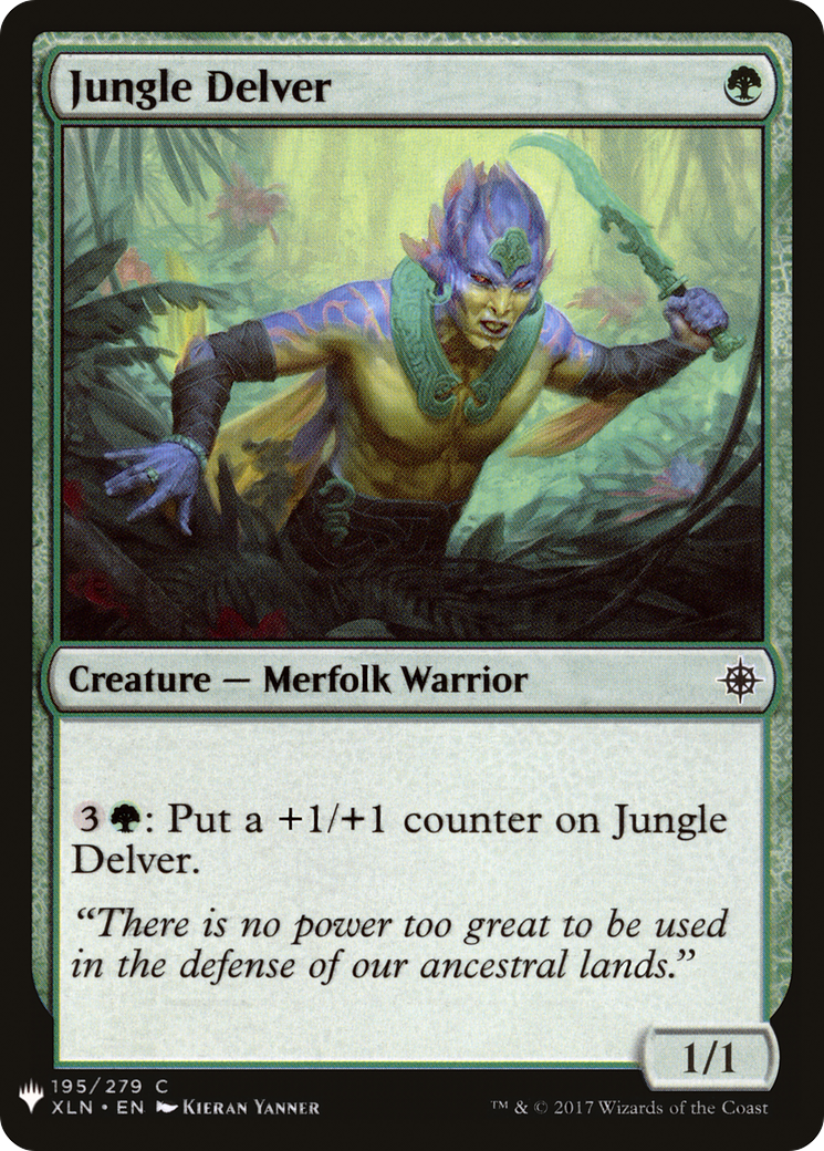 Jungle Delver (MB1-1245) - Mystery Booster