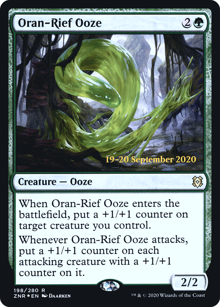 Oran-Rief Ooze (PZNR-198S) - Zendikar Rising Promos Foil