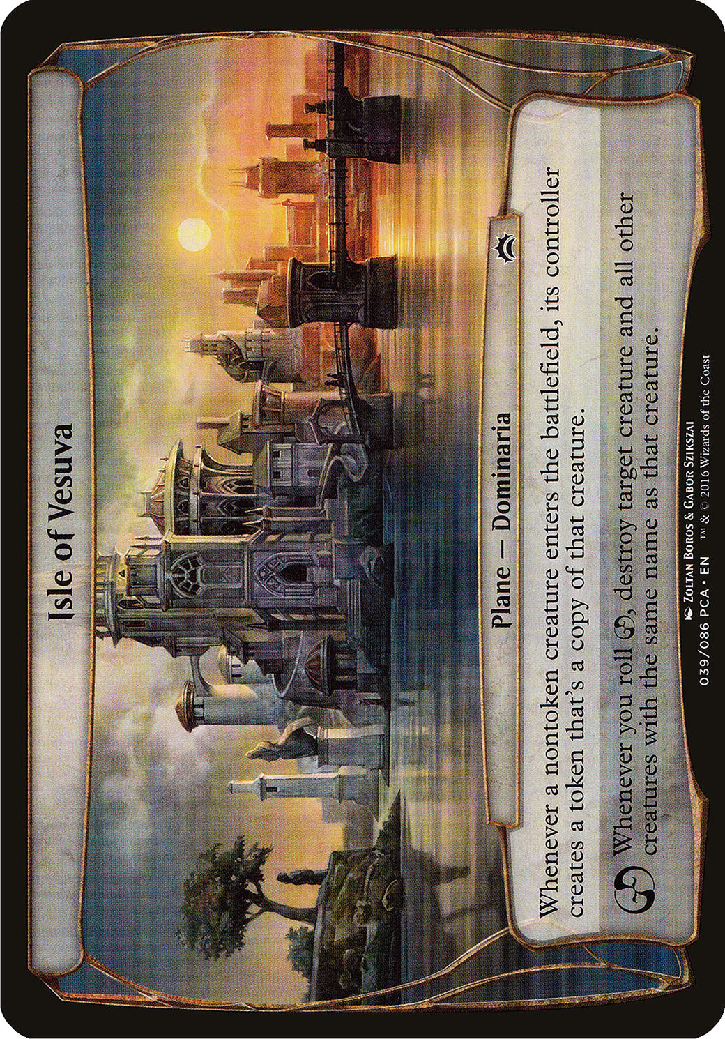 Isle of Vesuva (OPCA-039) - Planechase Anthology Planes