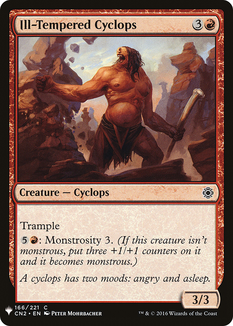 Ill-Tempered Cyclops (MB1-977) - Mystery Booster