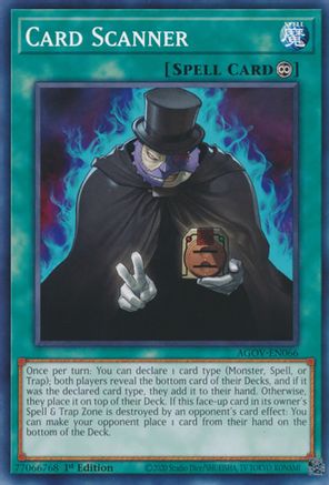 Card Scanner (AGOV-EN066) - Age of Overlord 1st Edition - Premium Yugioh Single from Konami - Just $0.25! Shop now at Game Crave Tournament Store