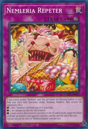 Nemleria Repeter (AGOV-EN077) - Age of Overlord 1st Edition - Premium Yugioh Single from Konami - Just $0.25! Shop now at Game Crave Tournament Store