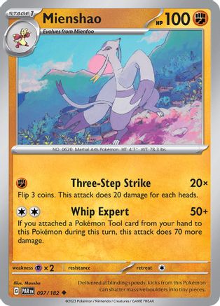 Mienshao - 097/182 97 - SV04 Paradox Rift