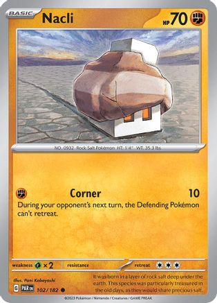 Nacli - 102/182 102 - SV04 Paradox Rift Reverse Holofoil