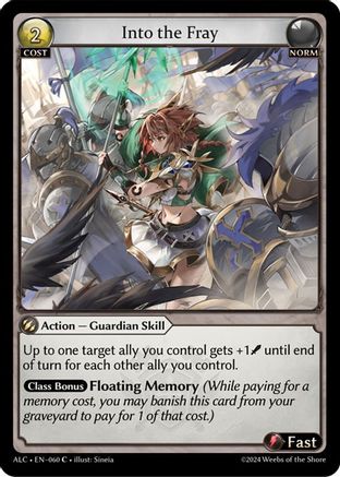 Into the Fray (ALCHEMICAL REVOLUTION) - Premium Grand Archive Single from Weebs of the Shore - Just $0.08! Shop now at Game Crave Tournament Store