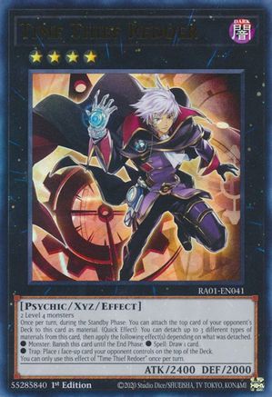 Time Thief Redoer (UR) (RA01-EN041) - 25th Anniversary Rarity Collection 1st Edition - Premium Yugioh Single from Konami - Just $0.25! Shop now at Game Crave Tournament Store