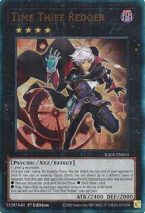 Time Thief Redoer (PUR) (RA01-EN041) - 25th Anniversary Rarity Collection 1st Edition - Premium Yugioh Single from Konami - Just $0.65! Shop now at Game Crave Tournament Store