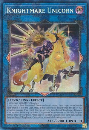 Knightmare Unicorn (Alternate Art) (PCR) (RA01-EN043) - 25th Anniversary Rarity Collection 1st Edition - Premium Yugioh Single from Konami - Just $0.62! Shop now at Game Crave Tournament Store