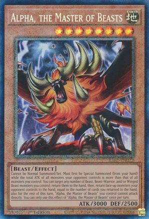 Alpha, the Master of Beasts (PCR) (RA01-EN022) - 25th Anniversary Rarity Collection 1st Edition - Premium Yugioh Single from Konami - Just $0.24! Shop now at Game Crave Tournament Store