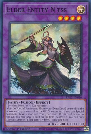 Elder Entity N'tss (RA01-EN026) - 25th Anniversary Rarity Collection 1st Edition - Premium Yugioh Single from Konami - Just $0.25! Shop now at Game Crave Tournament Store