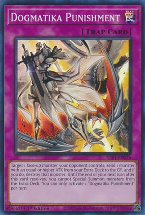 Dogmatika Punishment (RA01-EN076) - 25th Anniversary Rarity Collection 1st Edition - Premium Yugioh Single from Konami - Just $0.25! Shop now at Game Crave Tournament Store