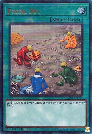 Fossil Dig (PUR) (RA01-EN053) - 25th Anniversary Rarity Collection 1st Edition - Premium Yugioh Single from Konami - Just $0.58! Shop now at Game Crave Tournament Store
