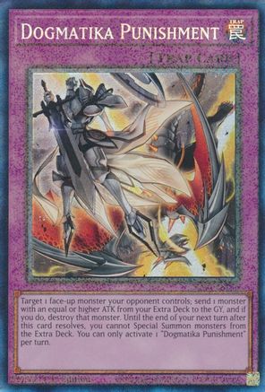 Dogmatika Punishment (PCR) (RA01-EN076) - 25th Anniversary Rarity Collection 1st Edition - Premium Yugioh Single from Konami - Just $0.50! Shop now at Game Crave Tournament Store