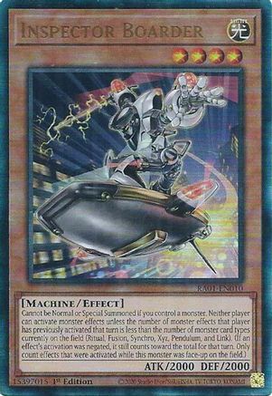 Inspector Boarder (PUR) (RA01-EN010) - 25th Anniversary Rarity Collection 1st Edition - Premium Yugioh Single from Konami - Just $0.26! Shop now at Game Crave Tournament Store
