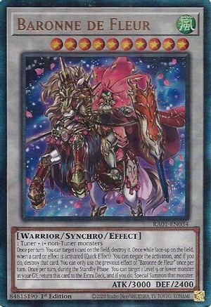 Baronne de Fleur (PUR) (RA01-EN034) - 25th Anniversary Rarity Collection 1st Edition - Premium Yugioh Single from Konami - Just $1.54! Shop now at Game Crave Tournament Store