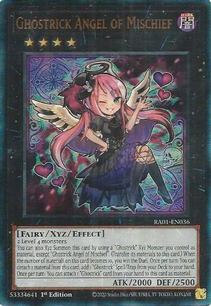 Ghostrick Angel of Mischief (PUR) (RA01-EN036) - 25th Anniversary Rarity Collection 1st Edition - Premium Yugioh Single from Konami - Just $0.34! Shop now at Game Crave Tournament Store