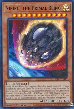 Nibiru, the Primal Being (UR) (RA01-EN015) - 25th Anniversary Rarity Collection 1st Edition - Premium Yugioh Single from Konami - Just $1.06! Shop now at Game Crave Tournament Store