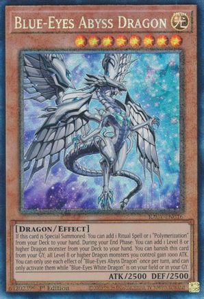 Blue-Eyes Abyss Dragon (PCR) (RA01-EN016) - 25th Anniversary Rarity Collection 1st Edition - Premium Yugioh Single from Konami - Just $0.57! Shop now at Game Crave Tournament Store