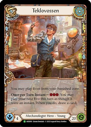 Teklovossen - HER093 (HER093) - Flesh and Blood: Promo Cards Cold Foil