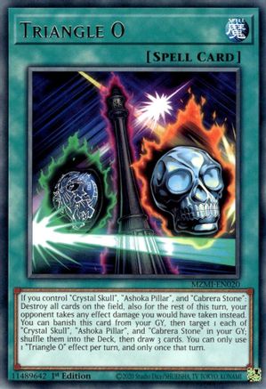 Triangle O (MZMI-EN020) - Maze of Millennia 1st Edition - Premium Yugioh Single from Konami - Just $0.25! Shop now at Game Crave Tournament Store