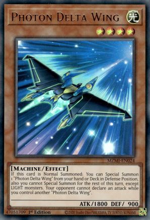 Photon Delta Wing (MZMI-EN024) - Maze of Millennia 1st Edition - Premium Yugioh Single from Konami - Just $3.76! Shop now at Game Crave Tournament Store