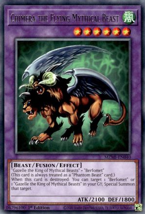 Chimera the Flying Mythical Beast (MZMI-EN040) - Maze of Millennia 1st Edition - Premium Yugioh Single from Konami - Just $0.25! Shop now at Game Crave Tournament Store