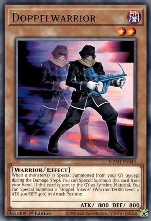 Doppelwarrior (MZMI-EN043) - Maze of Millennia 1st Edition - Premium Yugioh Single from Konami - Just $0.25! Shop now at Game Crave Tournament Store