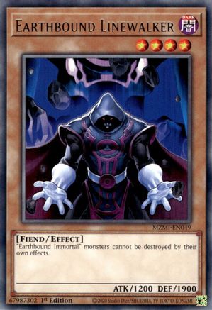 Earthbound Linewalker (MZMI-EN049) - Maze of Millennia 1st Edition - Premium Yugioh Single from Konami - Just $0.25! Shop now at Game Crave Tournament Store