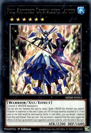 Full Armored Crystalzero Lancer (MZMI-EN053) - Maze of Millennia 1st Edition - Premium Yugioh Single from Konami - Just $0.25! Shop now at Game Crave Tournament Store