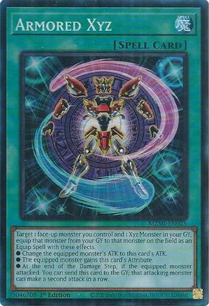 Armored Xyz (CR) (MZMI-EN025) - Maze of Millennia 1st Edition - Premium Yugioh Single from Konami - Just $6.26! Shop now at Game Crave Tournament Store