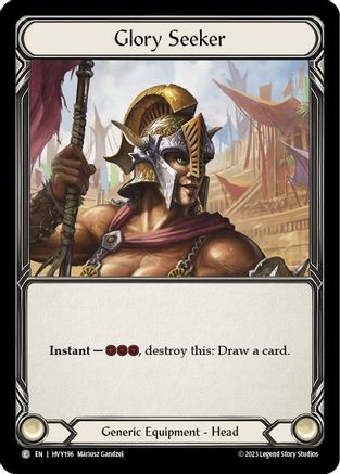 Glory Seeker (HVY196) - Heavy Hitters Cold Foil