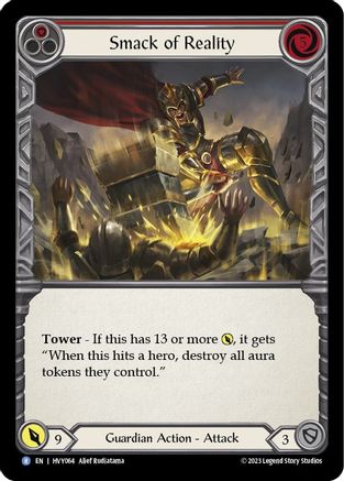 Smack of Reality (HVY064) - Heavy Hitters Rainbow Foil