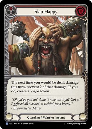 Slap-Happy (HVY180) - Heavy Hitters Rainbow Foil