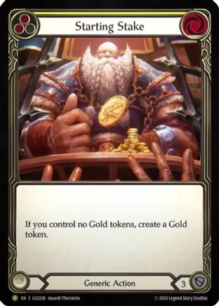 Starting Stake (LGS228) - Flesh and Blood: Promo Cards Cold Foil