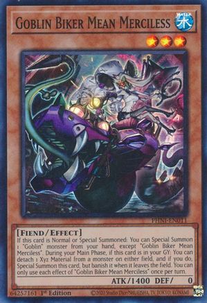 Goblin Biker Mean Merciless (PHNI-EN011) - Phantom Nightmare 1st Edition - Premium Yugioh Single from Konami - Just $0.91! Shop now at Game Crave Tournament Store
