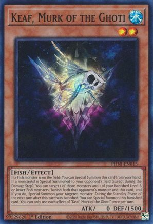 Keaf, Murk of the Ghoti (PHNI-EN015) - Phantom Nightmare 1st Edition - Premium Yugioh Single from Konami - Just $0.25! Shop now at Game Crave Tournament Store