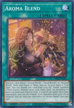 Aroma Blend (PHNI-EN068) - Phantom Nightmare 1st Edition - Premium Yugioh Single from Konami - Just $0.24! Shop now at Game Crave Tournament Store
