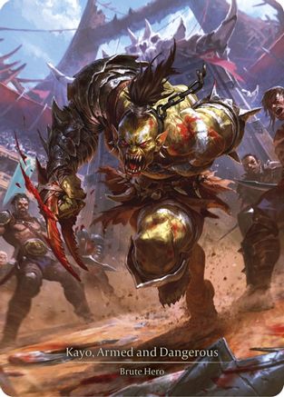 Kayo, Armed and Dangerous (Marvel) (HVY001) - Heavy Hitters Cold Foil