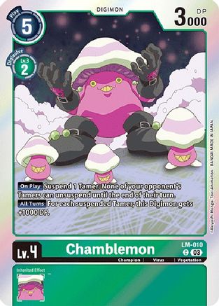 Chamblemon (English Exclusive) (LM-010) - Exceed Apocalypse Foil - Premium Digimon Single from Bandai - Just $0.25! Shop now at Game Crave Tournament Store