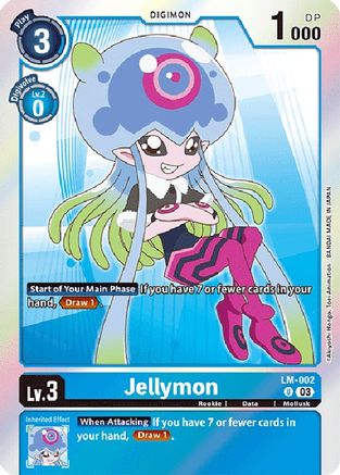Jellymon (English Exclusive) (LM-002) - Exceed Apocalypse Foil - Premium Digimon Single from Bandai - Just $0.25! Shop now at Game Crave Tournament Store