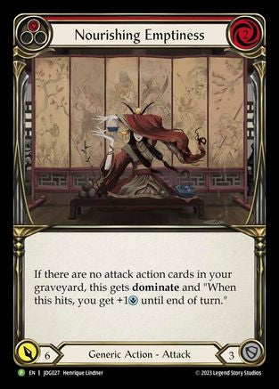 Nourishing Emptiness - JDG027 (JDG027) - Flesh and Blood: Promo Cards Cold Foil
