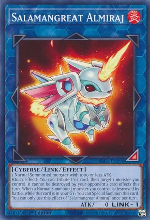 Salamangreat Almiraj (BLC1-EN096) - Battles of Legend: Chapter 1 1st Edition - Premium Yugioh Single from Konami - Just $0.28! Shop now at Game Crave Tournament Store
